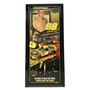 Vintage JEBCO NASCAR Winston Cup Champion DALE JARRETT #88 Collector's Clock UPS
